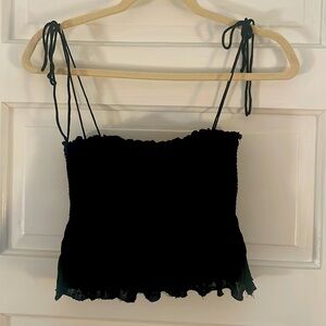 Aritzia strapless top